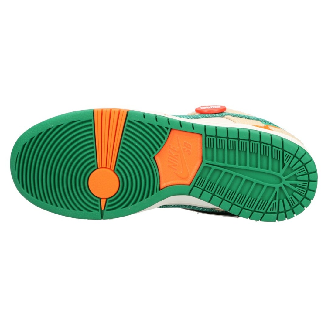 NIKE(ナイキ)のNIKE SB ナイキエスビー ×Jarritos DUNK LOW PRO QS Phantom and Malachite FD0860-001 ハリトス ダンクロー ローカットスニーカー シューズ ベージュ/グリーン US7.5/25.5cm メンズの靴/シューズ(スニーカー)の商品写真