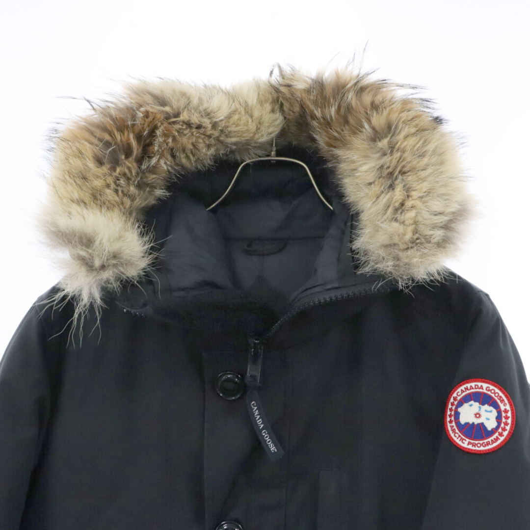 CANADA GOOSE(カナダグース)のCANADA GOOSE カナダグース JASPER PARKA 3438JM ジャスパー ファー付ダウンジャケット ブラック メンズのジャケット/アウター(ダウンジャケット)の商品写真