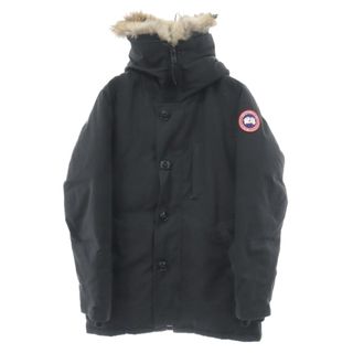 カナダグース(CANADA GOOSE)のCANADA GOOSE カナダグース JASPER PARKA 3438JM ジャスパー ファー付ダウンジャケット ブラック(ダウンジャケット)