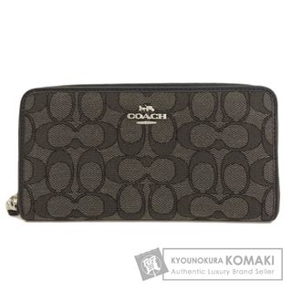 コーチ(COACH)のCOACH F54633 シグネチャー 長財布（小銭入れあり） キャンバス レディース(財布)