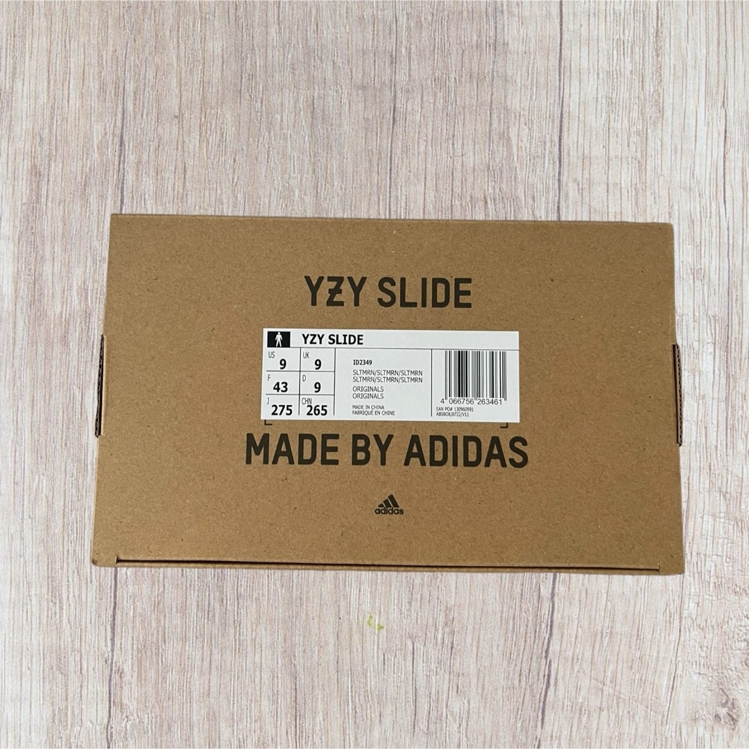 YEEZY（adidas）(イージー)のadidas YEEZY Slide "Slate Marine" 27.5cm メンズの靴/シューズ(サンダル)の商品写真