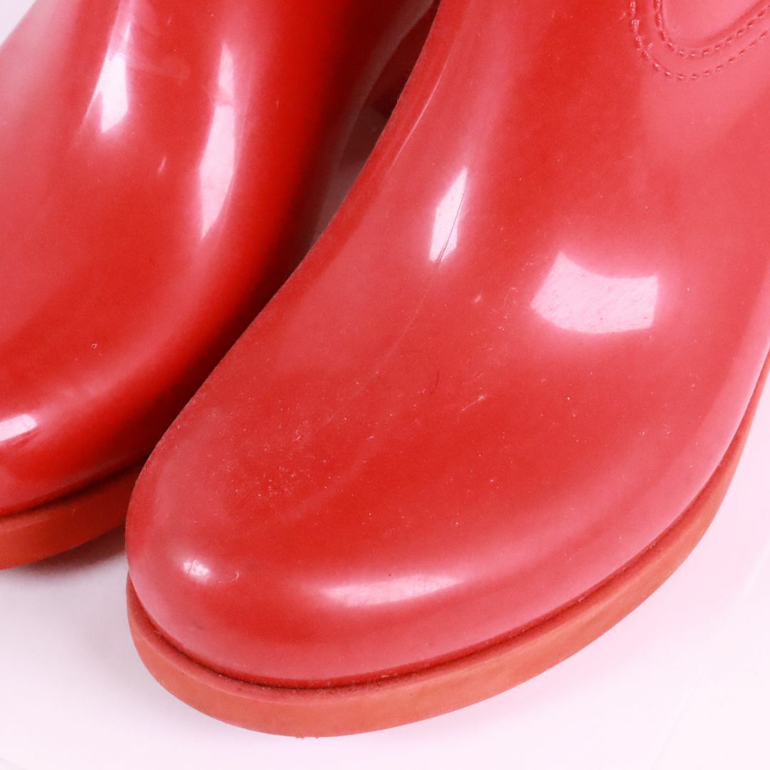 PRADA(プラダ)のPrada　プラダ　レインブーツ　　長靴　赤　23.0　 レディースの靴/シューズ(レインブーツ/長靴)の商品写真