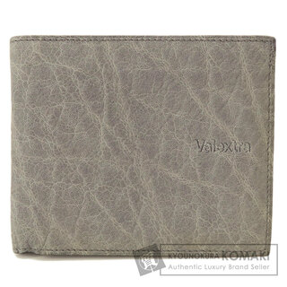 Valextra - Valextra ロゴ 二つ折り財布（小銭入れなし） エレファント メンズ