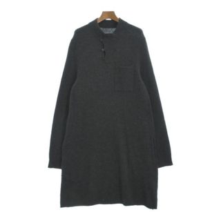 Maison Margiela メゾンマルジェラ ワンピース M グレー 【古着】【中古】(ひざ丈ワンピース)