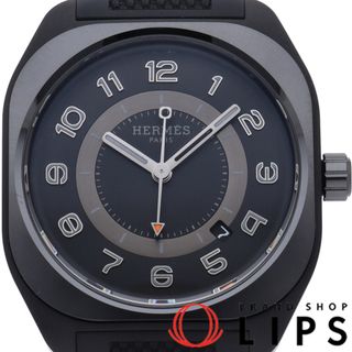 エルメス(Hermes)のエルメス H08 42mm オートマチック オールブラック チタニウム H08 SP1.742/W049433WW00 箱 保証書 セラミック/チタン/ラバー メンズ時計 ブラック 美品 【新品】(その他)