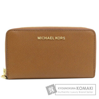 マイケルコース(Michael Kors)のMichael Kors JET SET  長財布（小銭入れあり） レザー レディース(財布)