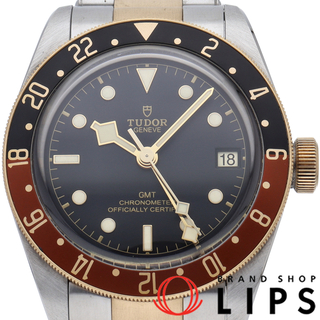 チュードル(Tudor)のチューダー ブラック ベイ GMT S&G ウォッチ Black Bay GMT S&G M79833MN-0001 箱 保証書 K18YG/SS メンズ時計 ブラック 美品 【未使用】(その他)