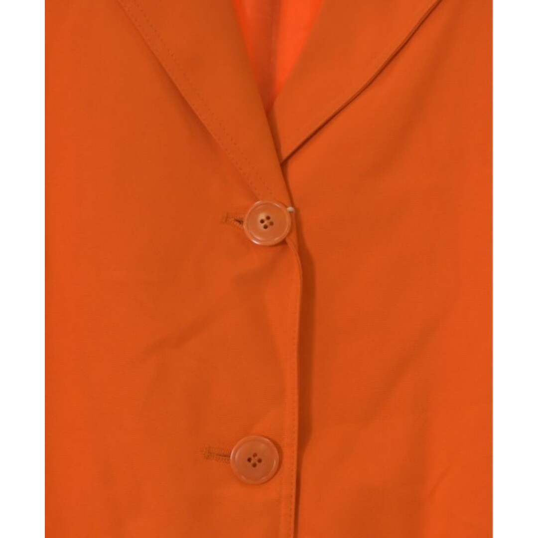 Genny(ジェニー)のGENNY ジェニー チェスターコート 40(M位) オレンジ 【古着】【中古】 レディースのジャケット/アウター(チェスターコート)の商品写真