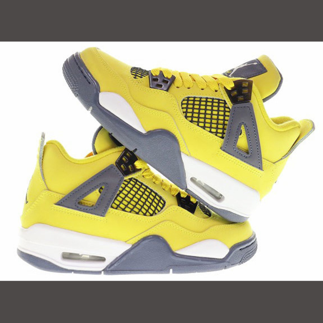 NIKE(ナイキ)のナイキ NIKE GS AIR JORDAN 4 TOUR YELLOW  レディースの靴/シューズ(スニーカー)の商品写真