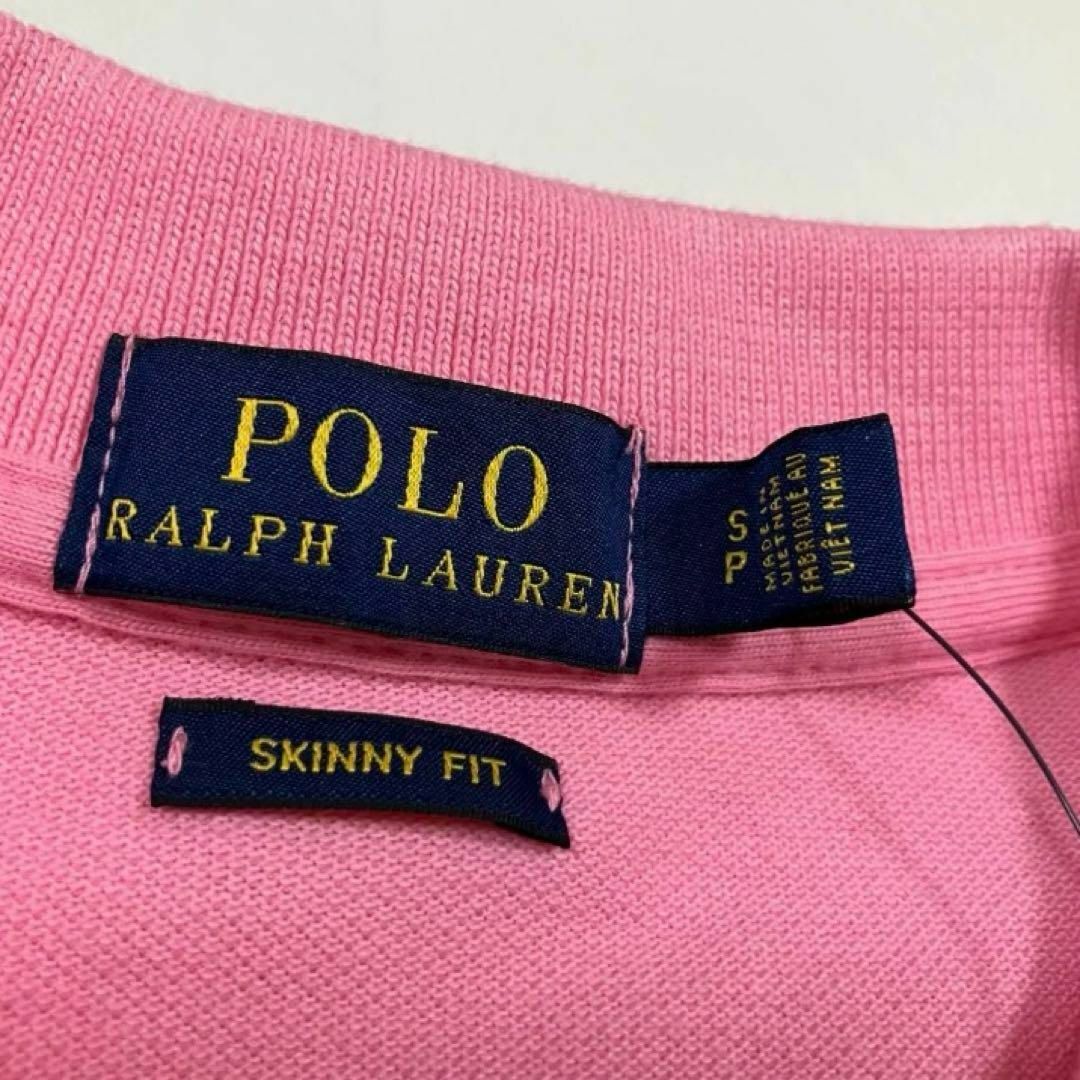 Ralph Lauren(ラルフローレン)の新品タグ付き  ポロラルフローレン　ビッグポニー　半袖　ポロシャツ　ピンク　S レディースのトップス(ポロシャツ)の商品写真