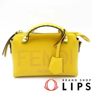 FENDI - フェンディ バイザウェイ スモール
  8BL145 カーフ レディースハンドバッグ
 イエロー【中古】