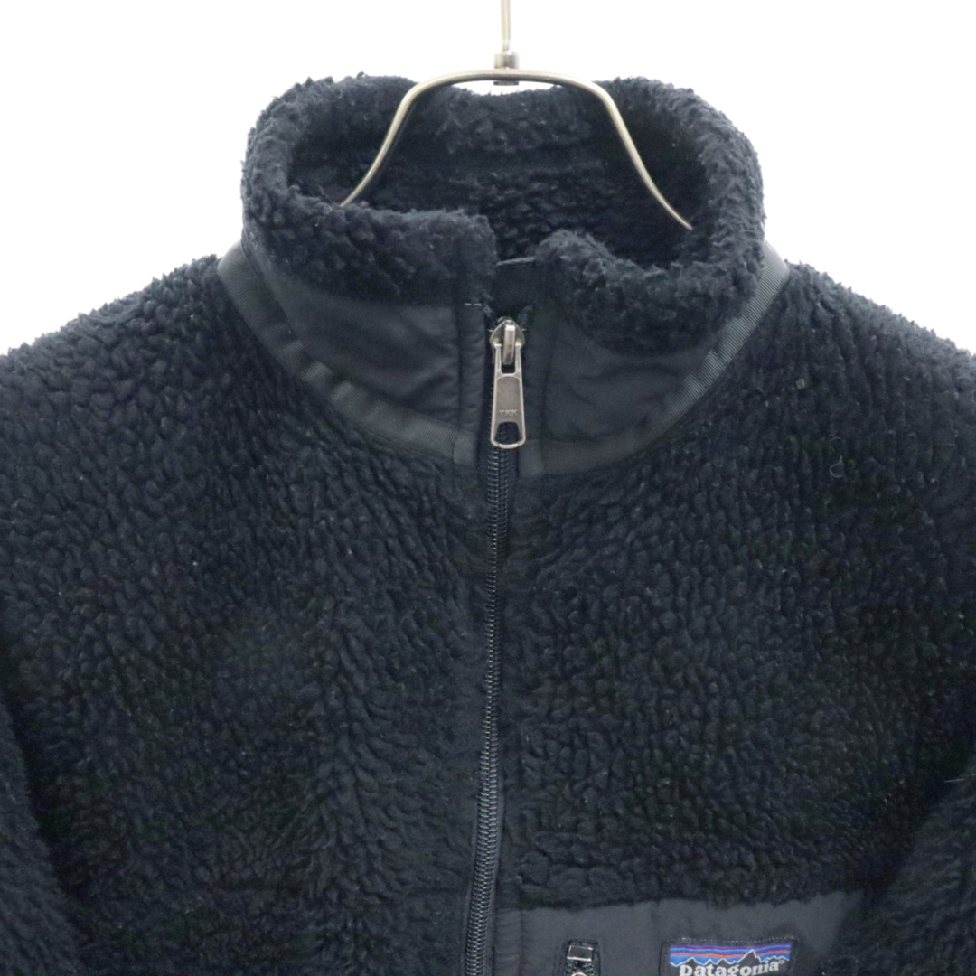 patagonia(パタゴニア)のPATAGONIA パタゴニア 00AW USA製 CLASSIC RETRO X クラシックレトロ X ボアフリース ジップアップジャケット ブラック 23055 メンズのジャケット/アウター(フライトジャケット)の商品写真