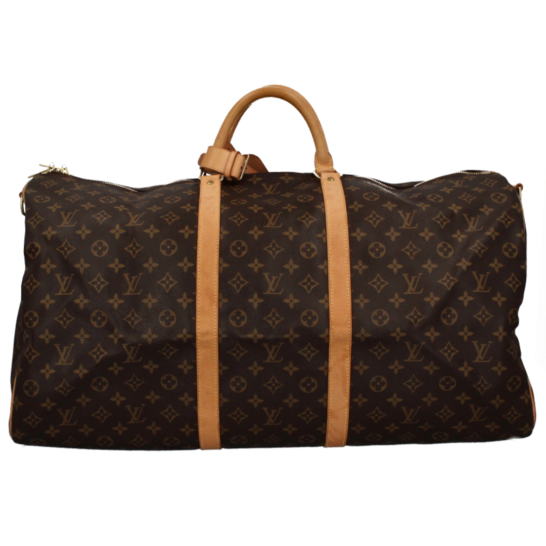 LOUIS VUITTON(ルイヴィトン)のルイ・ヴィトン キーポルバンドリエール60  M41412 モノグラム レディースボストンバッグ
 ブラウン 廃盤品【中古】 レディースのバッグ(ボストンバッグ)の商品写真