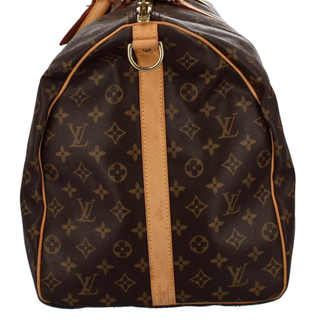 LOUIS VUITTON(ルイヴィトン)のルイ・ヴィトン キーポルバンドリエール60  M41412 モノグラム レディースボストンバッグ
 ブラウン 廃盤品【中古】 レディースのバッグ(ボストンバッグ)の商品写真