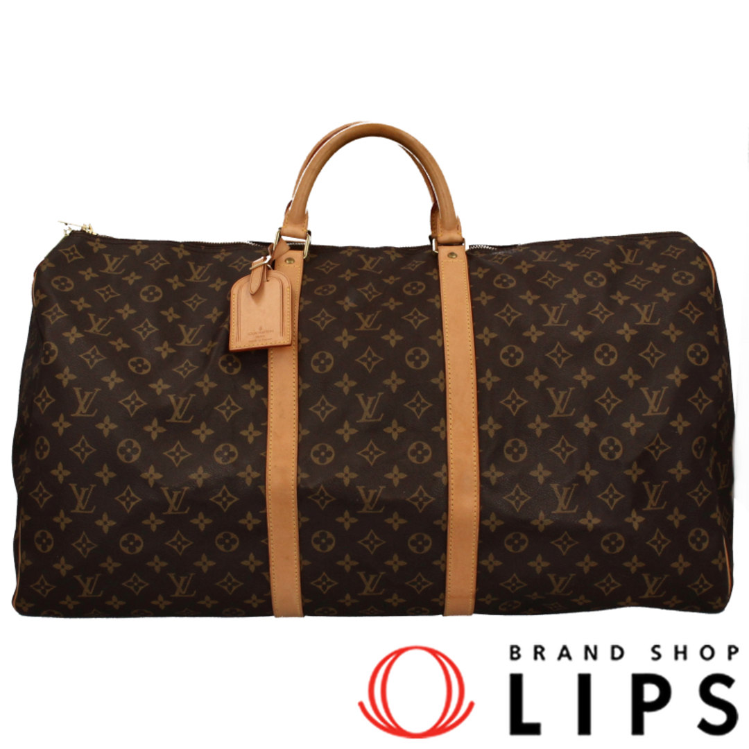 LOUIS VUITTON(ルイヴィトン)のルイ・ヴィトン キーポル60
  M41422 モノグラム レディースボストンバッグ
 ブラウン 廃盤品【中古】 レディースのバッグ(ボストンバッグ)の商品写真