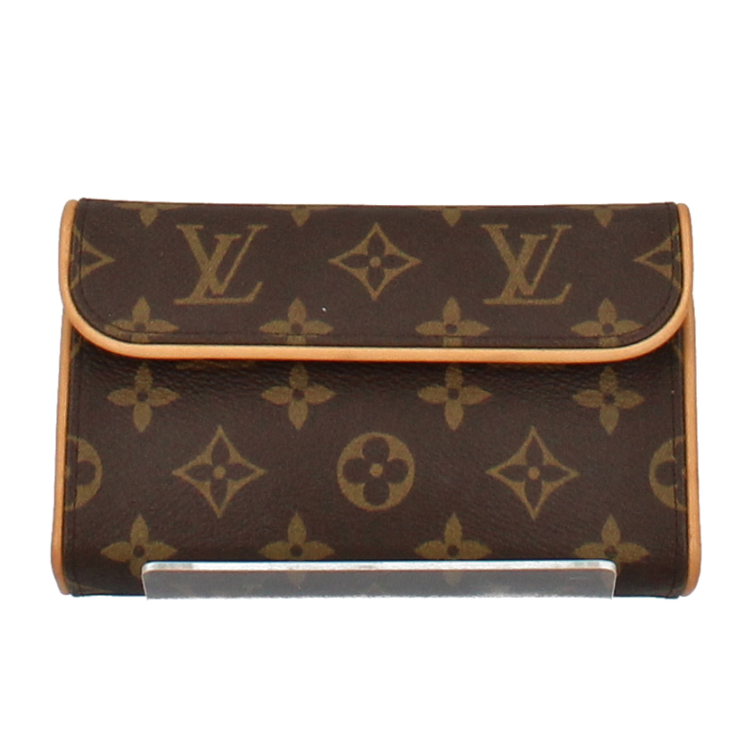 LOUIS VUITTON(ルイヴィトン)のルイ・ヴィトン ポシェット フロランティーヌ  M51855 モノグラム レディースウエストバッグ
 ブラウン 廃盤品【中古】 レディースのバッグ(ボディバッグ/ウエストポーチ)の商品写真