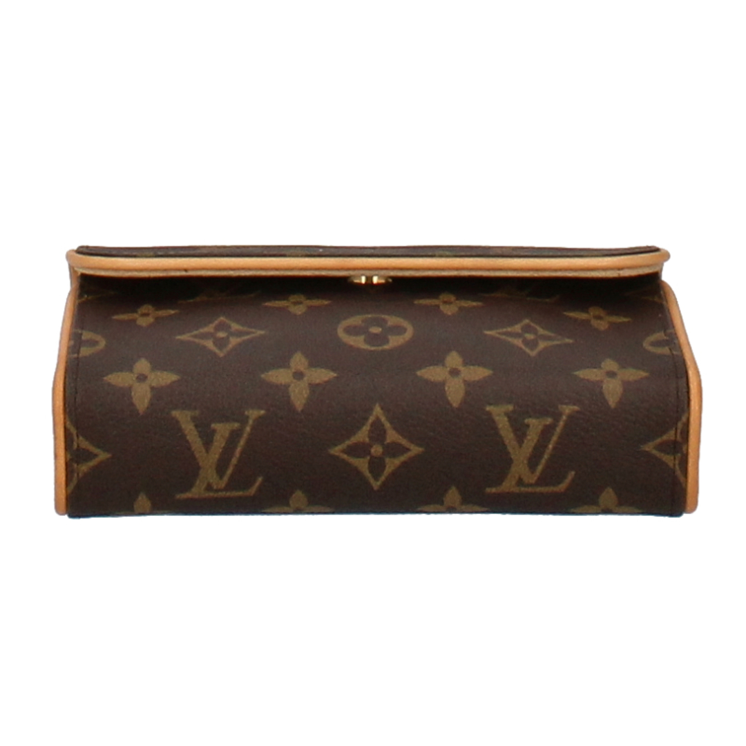 LOUIS VUITTON(ルイヴィトン)のルイ・ヴィトン ポシェット フロランティーヌ  M51855 モノグラム レディースウエストバッグ
 ブラウン 廃盤品【中古】 レディースのバッグ(ボディバッグ/ウエストポーチ)の商品写真