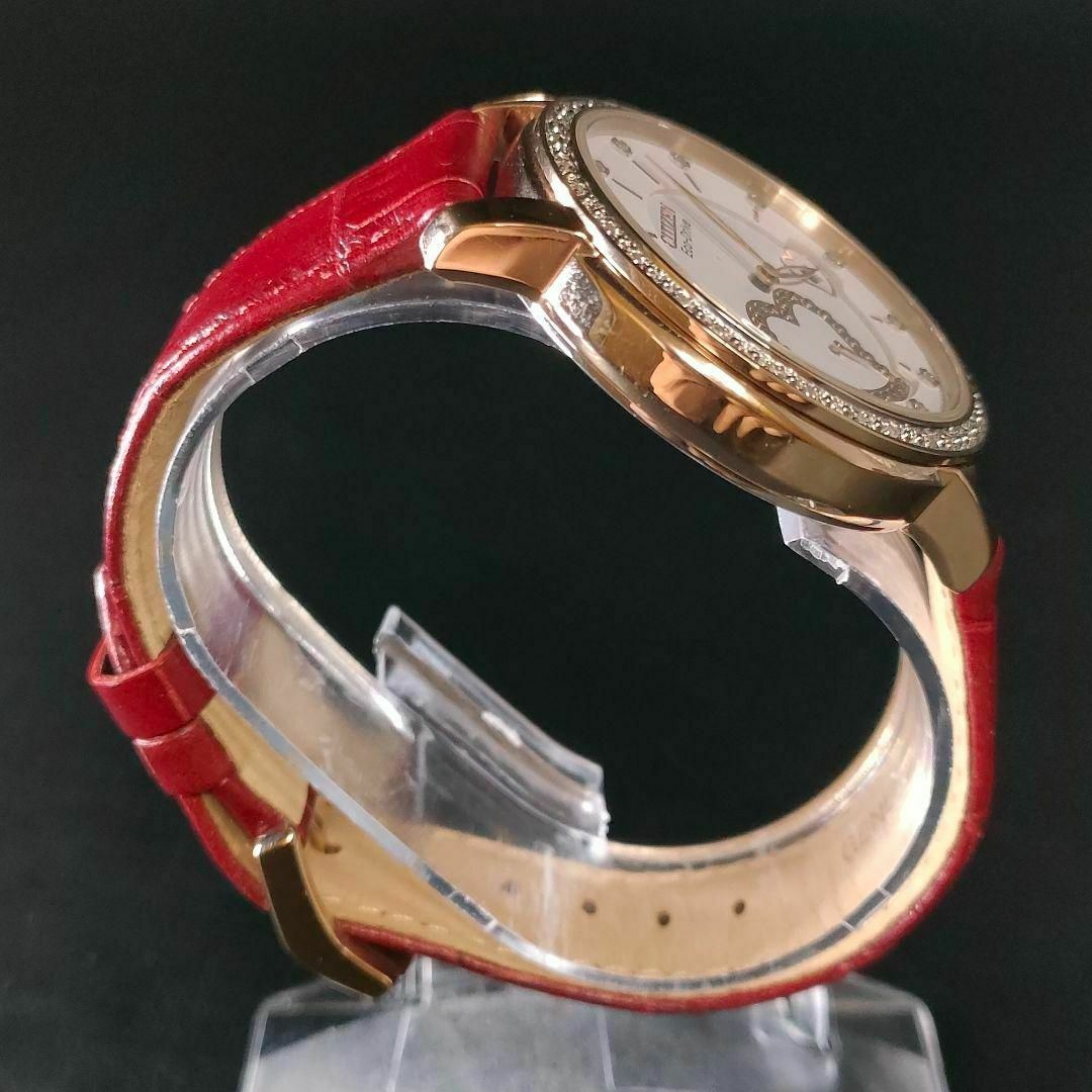 CITIZEN(シチズン)の極美品【稼働品】CITIZENシチズン　ゴールド　ダイヤベゼルホワイト　ソーラー レディースのファッション小物(腕時計)の商品写真