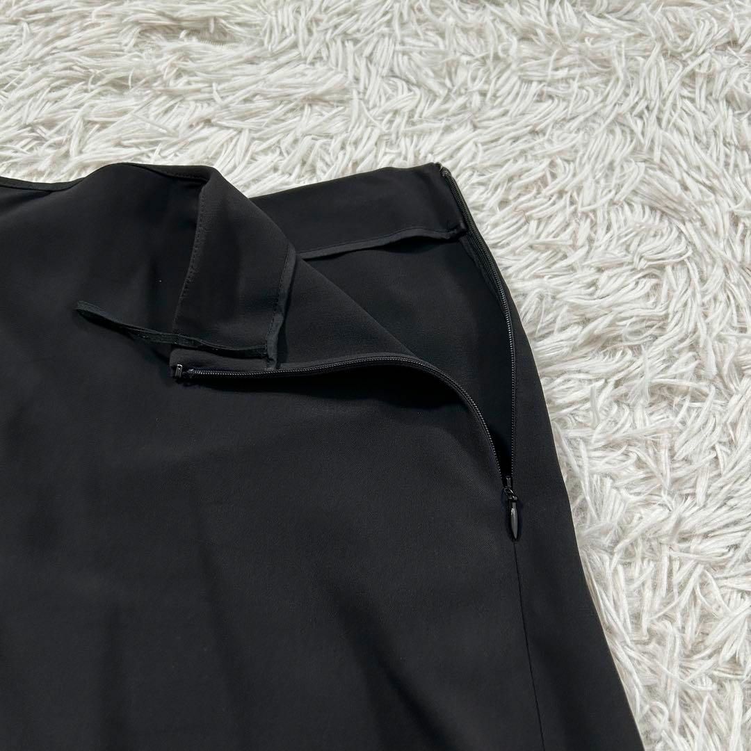 celine(セリーヌ)のセリーヌ フィービー期 ストレッチ フレア タック スカート アシメ レディースのスカート(ロングスカート)の商品写真
