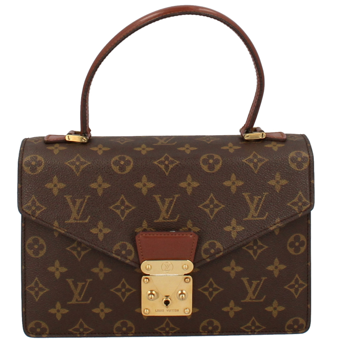 LOUIS VUITTON(ルイヴィトン)のルイ・ヴィトン コンコルド  M51190 モノグラム レディースハンドバッグ
 ブラウン 廃盤品【中古】 レディースのバッグ(ハンドバッグ)の商品写真