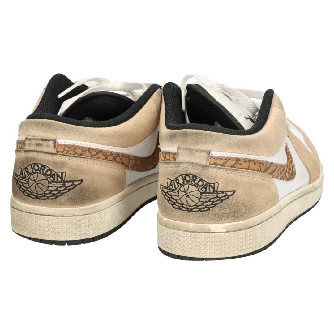 NIKE(ナイキ)のNIKE ナイキ Air Jordan 1 Low SE Brown Elephant DZ4130-201 エアジョーダン1 ロー SE ブラウン ローカットスニーカー US9.5/27.5cm ホワイト/ブラウン メンズの靴/シューズ(スニーカー)の商品写真