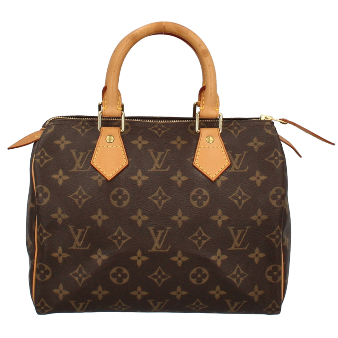 LOUIS VUITTON(ルイヴィトン)のルイ・ヴィトン スピーディ25  M41528 モノグラム レディースボストンバッグ
 ブラウン 廃盤品【中古】 レディースのバッグ(ボストンバッグ)の商品写真