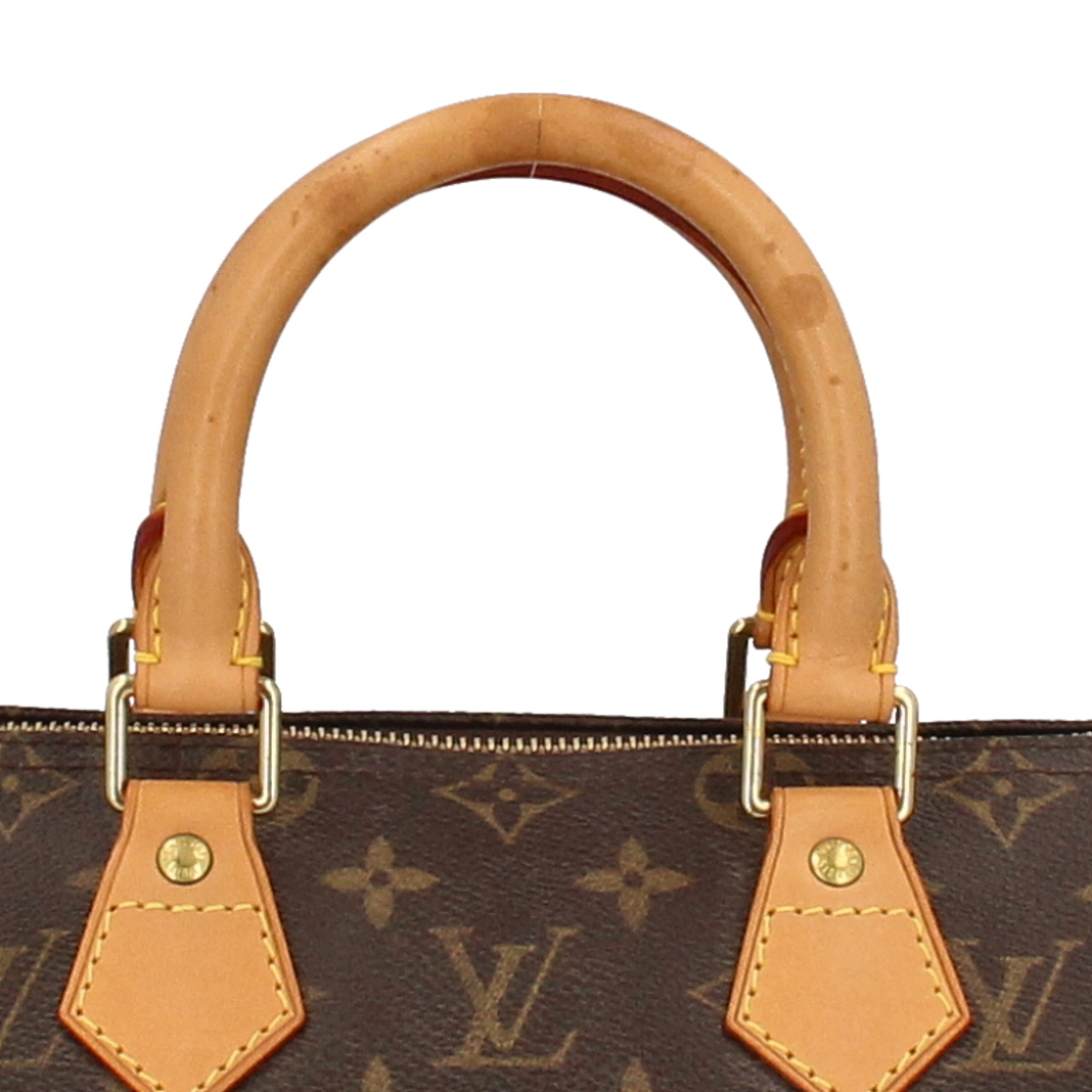 LOUIS VUITTON(ルイヴィトン)のルイ・ヴィトン スピーディ25  M41528 モノグラム レディースボストンバッグ
 ブラウン 廃盤品【中古】 レディースのバッグ(ボストンバッグ)の商品写真