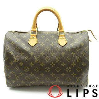 ルイヴィトン(LOUIS VUITTON)のルイ・ヴィトン スピーディ35  M41524 モノグラム レディースボストンバッグ
 ブラウン 廃盤品【中古】(ボストンバッグ)