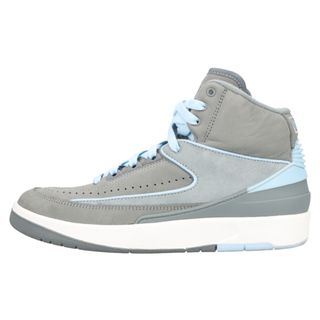 ナイキ(NIKE)のNIKE ナイキ WMNS NIKE AIR JORDAN 2 RETROエア ジョーダン2レトロ ハイカットスニーカー グレー US7.5/24.5cm FB8871-041(スニーカー)