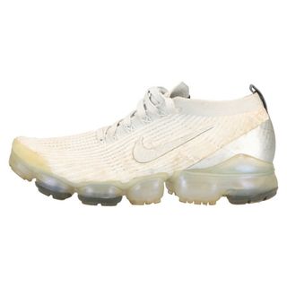 ナイキ(NIKE)のNIKE ナイキ AIR VAPORMAX FLYKNIT 3 ヴェイパーマックス フライニット 3 ローカットスニーカー ホワイト US7.5/27.5cm AJ6900-101(スニーカー)