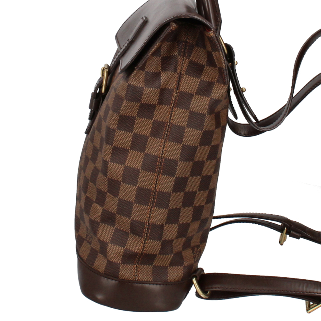 LOUIS VUITTON(ルイヴィトン)のルイ・ヴィトン ソーホー  N51132 ダミエ レディースリュック・デイパック
 ブラウン 廃盤品【中古】 レディースのバッグ(リュック/バックパック)の商品写真