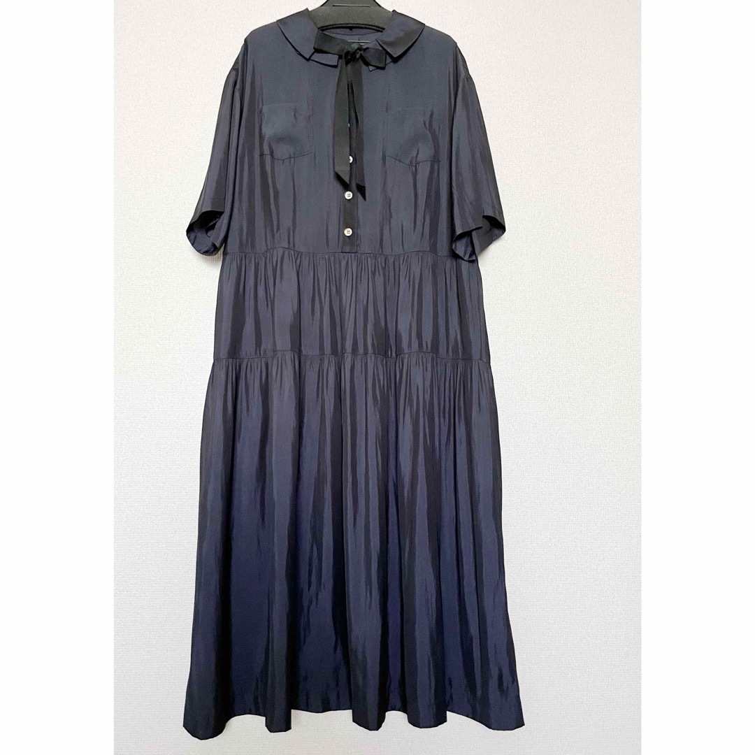 JaneMarple(ジェーンマープル)のDouble collar Sullivan dress レディースのワンピース(ロングワンピース/マキシワンピース)の商品写真