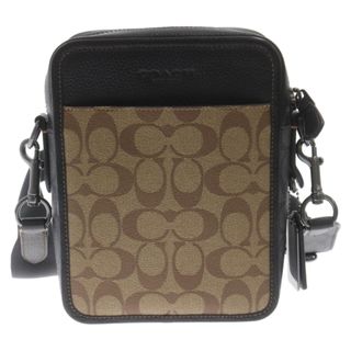 コーチ(COACH)のCOACH コーチ シグネチャー ショルダーバッグ B2308-CC090 ブラック/ベージュ(ショルダーバッグ)