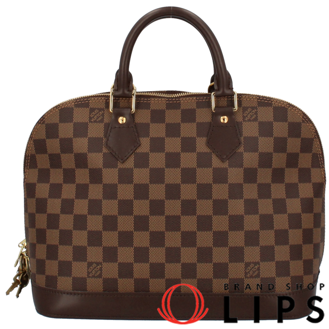 LOUIS VUITTON(ルイヴィトン)のルイ・ヴィトン アルマ  N51131 ダミエ レディースハンドバッグ
 ブラウン 廃盤品【中古】 レディースのバッグ(ハンドバッグ)の商品写真