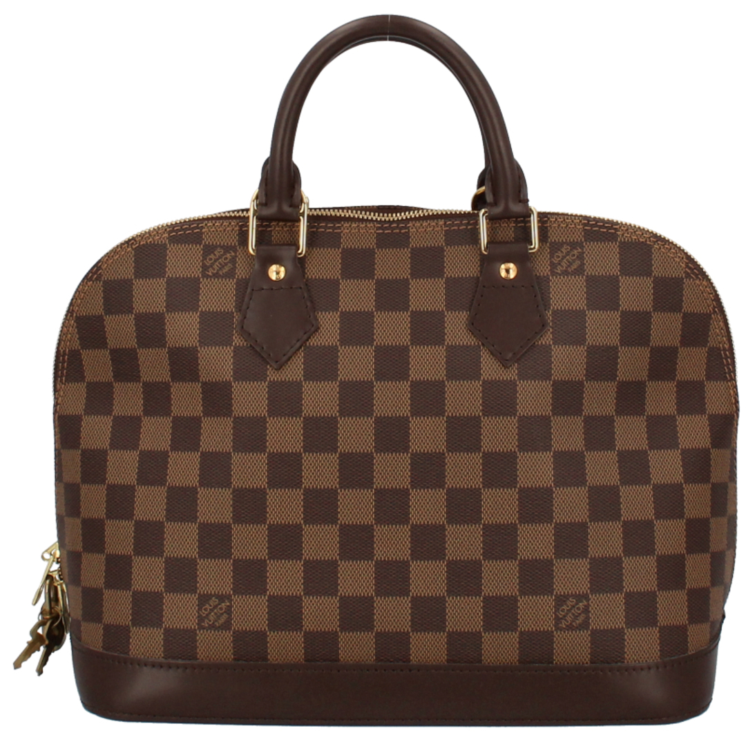 LOUIS VUITTON(ルイヴィトン)のルイ・ヴィトン アルマ  N51131 ダミエ レディースハンドバッグ
 ブラウン 廃盤品【中古】 レディースのバッグ(ハンドバッグ)の商品写真