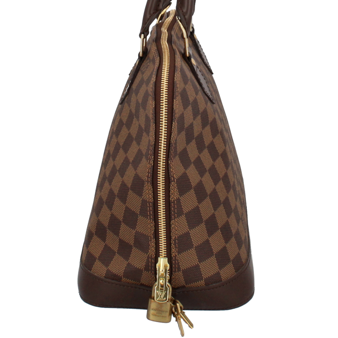 LOUIS VUITTON(ルイヴィトン)のルイ・ヴィトン アルマ  N51131 ダミエ レディースハンドバッグ
 ブラウン 廃盤品【中古】 レディースのバッグ(ハンドバッグ)の商品写真