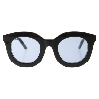 A.D.S.R. - A.D.S.R. エーディーエスアール ERYKAH 01 カラーレンズ メガネフレーム 眼鏡 サングラス ブラック/ブルー