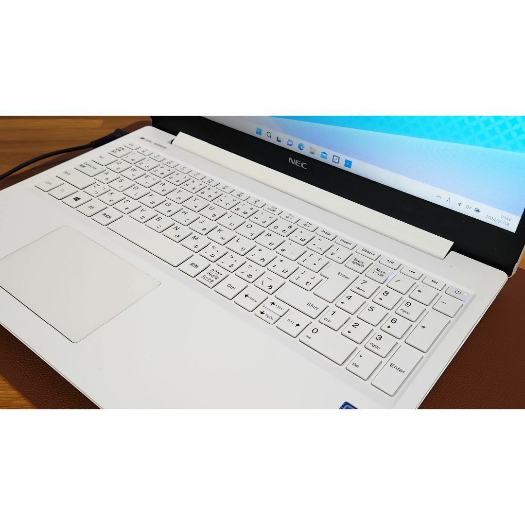 NEC(エヌイーシー)の美品Win11 NS100N/N4205/8G/SSD/DVD/WLAN/カメラ スマホ/家電/カメラのPC/タブレット(ノートPC)の商品写真