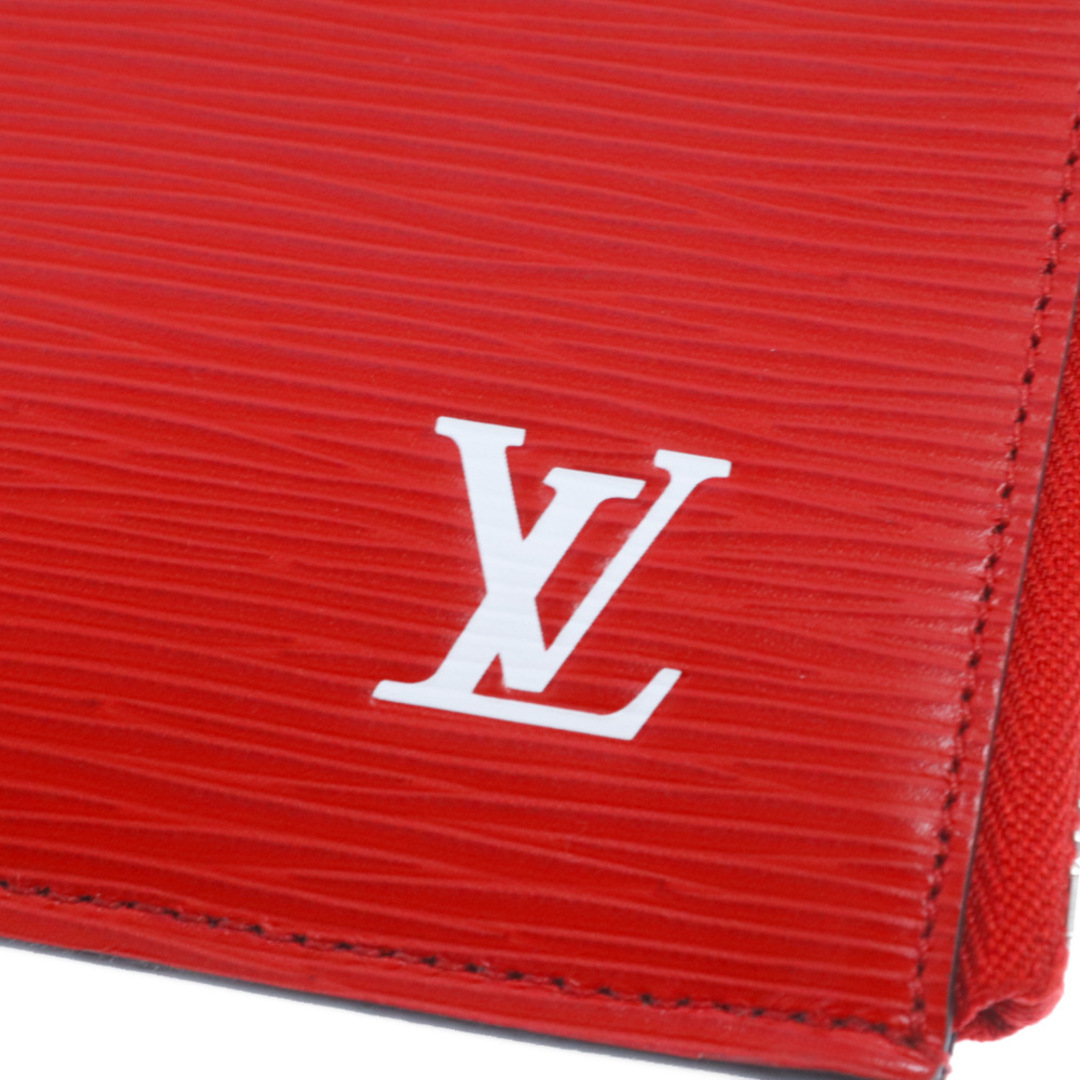 LOUIS VUITTON(ルイヴィトン)のLOUIS VUITTON ルイヴィトン xSupreme シュプリーム ロゴプリント プレオウンド エピジュール GM クラッチバッグ レッド M67722 メンズのバッグ(セカンドバッグ/クラッチバッグ)の商品写真