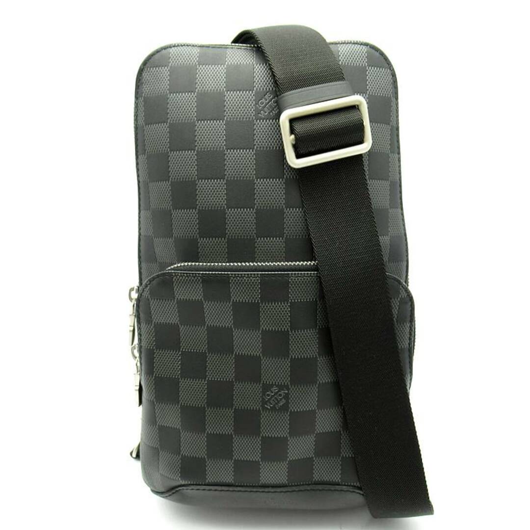 LOUIS VUITTON(ルイヴィトン)のルイ・ヴィトン アヴェニュー スリングバッグ  N40097 ダミエアンフィニ メンズボディバッグ
 ブラック【中古】 メンズのバッグ(ボディーバッグ)の商品写真