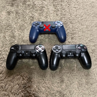 PlayStation - PS4コントローラー　ジャンク品　ブラック2点