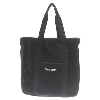 Supreme - SUPREME シュプリーム 18AW Polartec Tote ポーラテック ロゴ トートバッグ ブラック