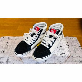 スヌーピー(SNOOPY)のレアモデル 箱有24cm VANS バンズ✕スヌーピー 2017 (スニーカー)