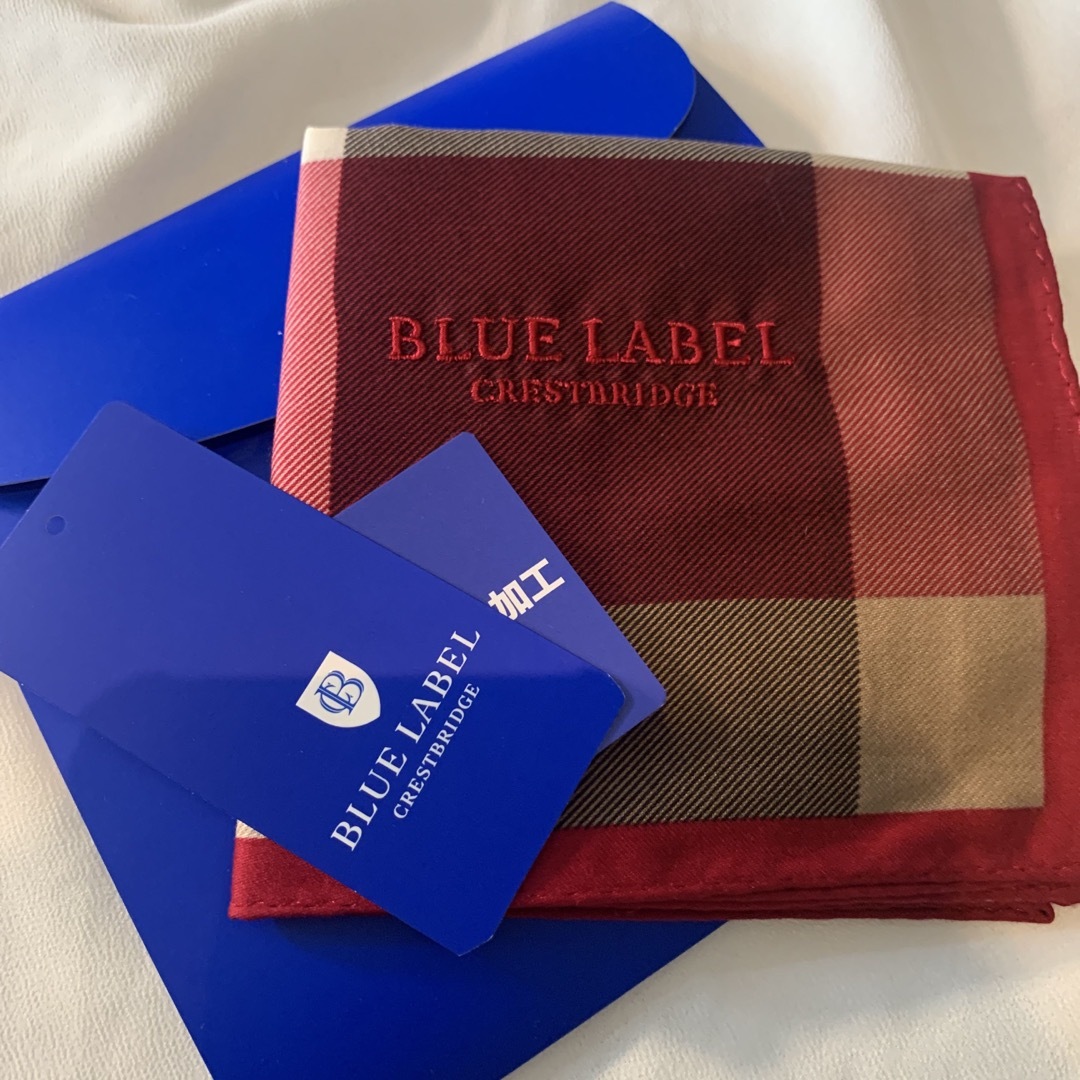 BURBERRY BLUE LABEL(バーバリーブルーレーベル)のブルーレーベルハンカチ レディースのファッション小物(ハンカチ)の商品写真