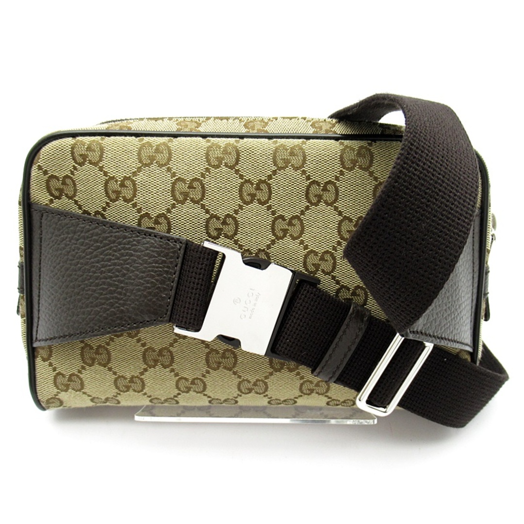 Gucci(グッチ)のグッチ ボディバッグ  449174 GGキャンバス レディースボディバッグ
 ベージュ【中古】 レディースのバッグ(ボディバッグ/ウエストポーチ)の商品写真