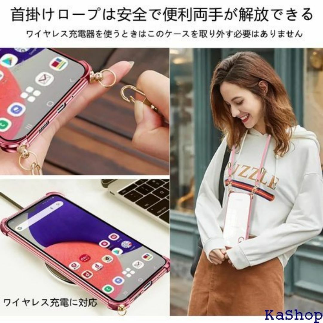 PAILAIMEN galaxy A22 ケース クリ 軽 ーズゴールド 728 スマホ/家電/カメラのスマホ/家電/カメラ その他(その他)の商品写真