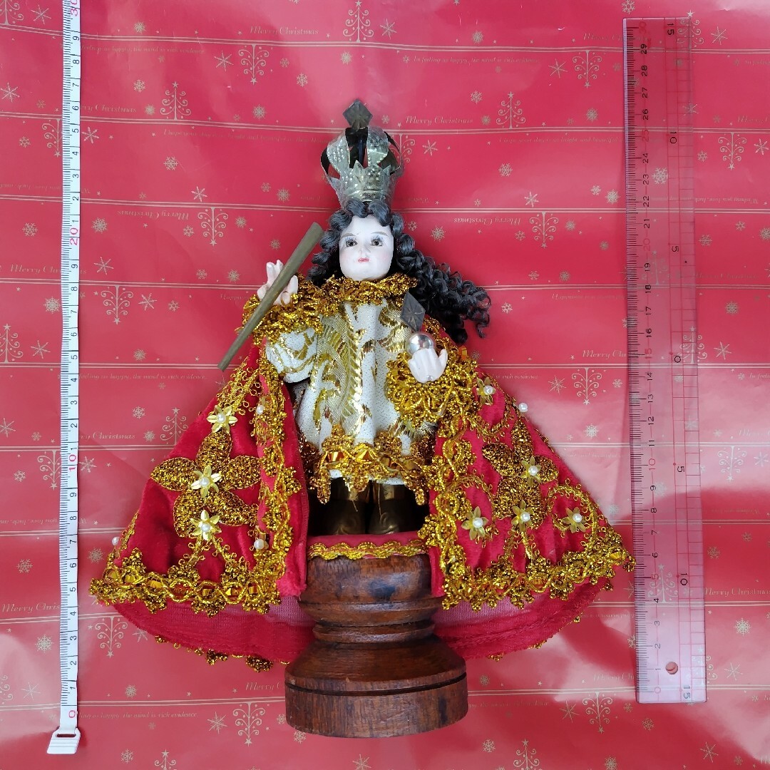 幼いイエス　サントニーニョ　Santo Niño　Child Jesus インテリア/住まい/日用品のインテリア小物(置物)の商品写真