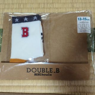 DOUBLE.B - ダブルビー　靴下　13-15