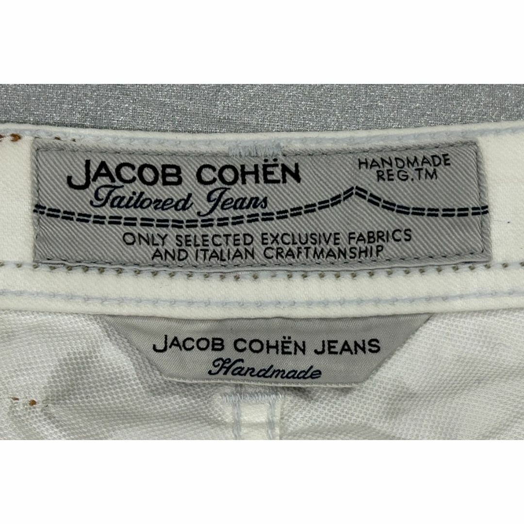 JACOB COHEN(ヤコブコーエン)の＊ヤコブコーエン PW622 COMF ホワイトパンツ イタリア製 W29 メンズのパンツ(その他)の商品写真