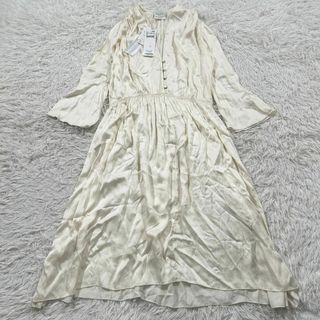 フォルテフォルテ(forte_forte)の新品タグ付き✨forte_forte my dress フレア ワンピース(ロングワンピース/マキシワンピース)